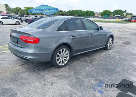2014 Audi A4 2.0T Premium z USA, uszkodzony, nr VIN WAUAFAFLXEN001934